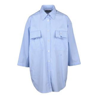 Moschino Donna, Camicette, Blu, M, new