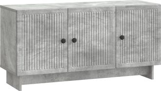 vidaXL Mueble De Tv 99 X 34,5 X 50 Cm Gris Hormig&oacute;n Vidaxl