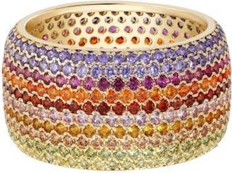 Native Gem Billionaire Ring in Rainbow Ember at Nordstrom, Size 8