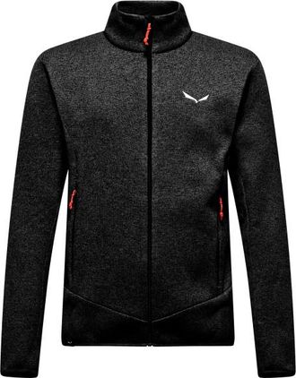 Salewa Puez Rocca PL Jacket Fleecejacke für Herren | schwarz