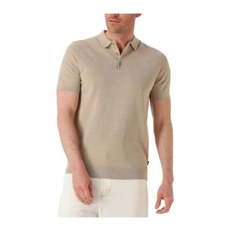 Saint Steve Saint Steve, Heren, Tops, Beige, Maat: M Katoen