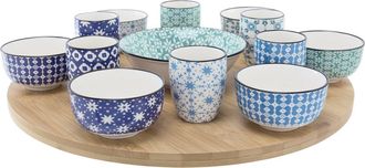 Cosy & Trendy 14-teiliges Turning Board/ Drehteller Chloe, ø 43 cm