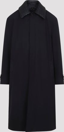 Bottega Veneta Trench in lana tecnica di Bottega Veneta