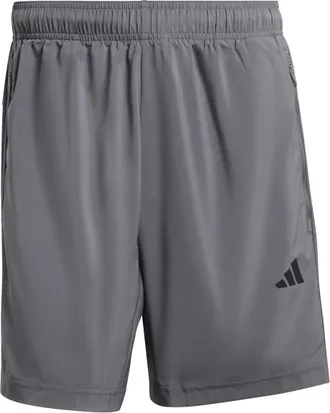 adidas Workout Essentials Base Woven Short Shorts f&uuml;r Herren | grau