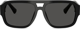 Dolce & Gabbana Eyewear Occhiali da sole squadrati - Nero