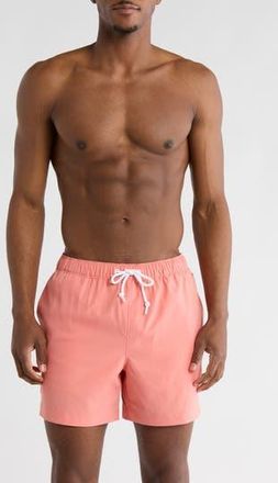 Original Penguin Solid 5-Inch Swim Trunks in Lantana at Nordstrom Rack, Size Xx-Large