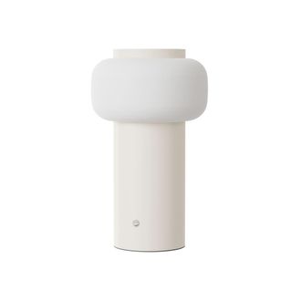 Sulion L&aacute;mpara port&aacute;til led de color gris