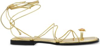 Nodaleto Sandali in pelle - Oro