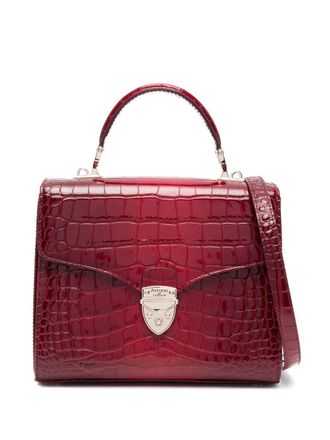 Aspinal of London Borsa Mayfair con manico - Rosso