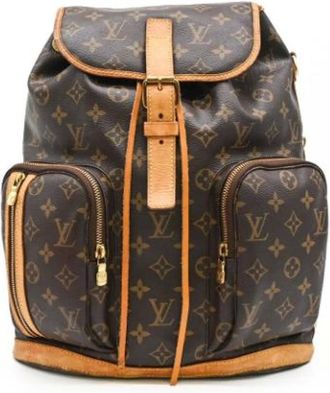 Louis Vuitton Pre-owned Backpacks, female, Brown, Size: ONE SIZE Pre-owned Canvas louis-vuitton-bags