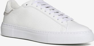 Fabiana Filippi Niedrige Schnürsneakers aus genarbtem Leder Punto Luce