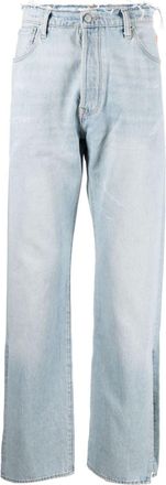 ERL x Levis 501 slit jeans - men - Cotton - 34 - Blue