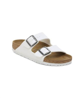 Birkenstock Womens Arizona Sandal In White