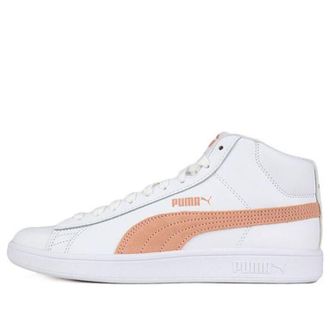 Puma Smash V2 Mid L White Pink 366924-09