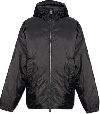 Moncler Dubbelzijdige jas Aubepine - Heren - Gewatteerde jassen - Zwart - M - Jassen