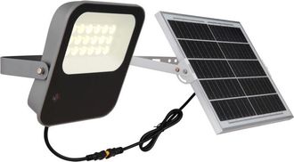 Globo Lighting Lampada Solare Alluminio Pressofuso Grigio, Led