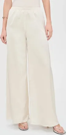 Favorite Daughter Everything Wide Leg Pants In Ivory