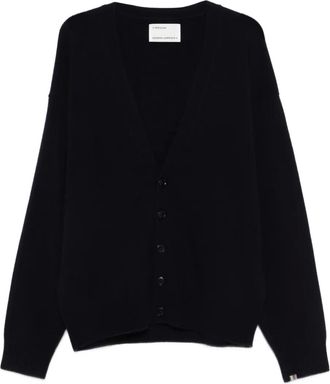 Extreme Cashmere Cardigan Jonah con bottoni - Blu