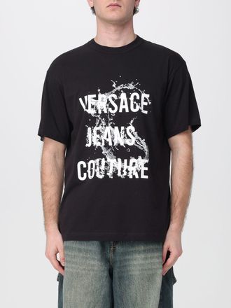 Versace Jeans Couture T-shirt in cotone con logo Versace Jeans Couture