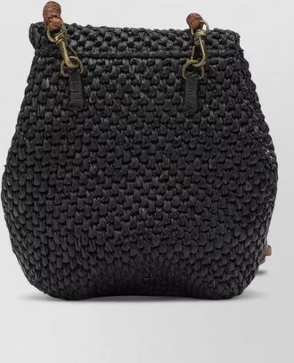 Ibeliv crossbody bag woven texture braided strap