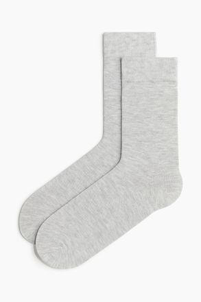 H&M Socken aus Bambus/Viskose - Grau