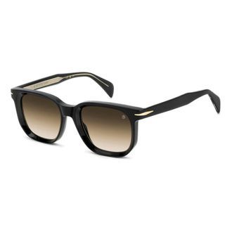Eyewear by David Beckham Sunglasses, male, Black, 52 MM, Rectangular Sunglasses