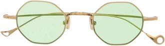 Eyepetizer Woody Zonnebril - unisex - Zonnebrillen - Geel - 44 MM - Accessoires