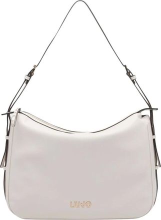 Liu Jo Shoulder Bags, female, White, Size: ONE SIZE Logo Shoulder Bag