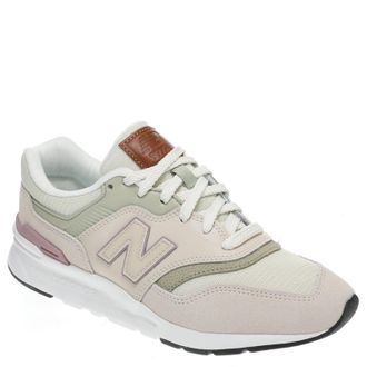 New Balance Womens 997H V1 Sneaker, Timber Wolf/Olivine/Ice Wine, 9 UK