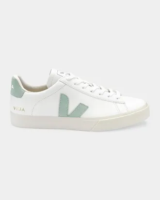 Veja Campo Bicolor Leather Low-Top Sneakers