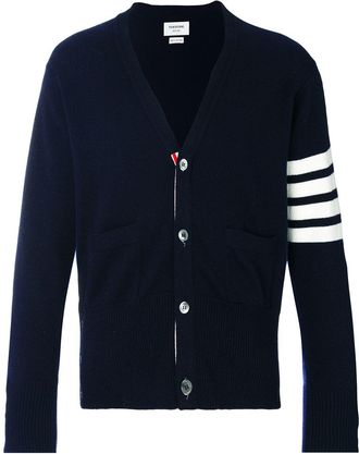 Thom Browne 4 Bar Cashmere Cardigan