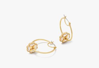 Kate Spade New York Heritage Bloom Hoops