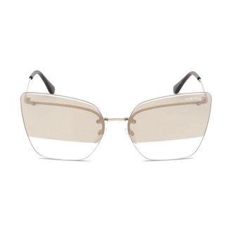 Tom Ford Butterfly Rimless Sunglasses - Rose gold