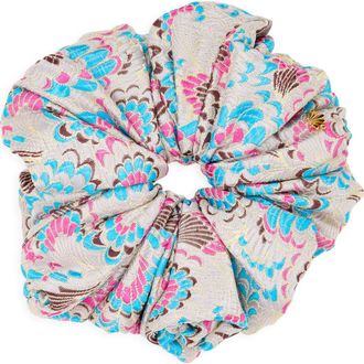 Lele Sadoughi Rommy Oversize Scrunchie in Beach Medley at Nordstrom