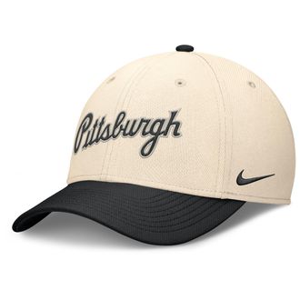 Nike Pittsburgh Pirates Statement Rise Swoosh Nike Mens Dri-FIT MLB Hat in Brown | NB17014MPTB-0VE