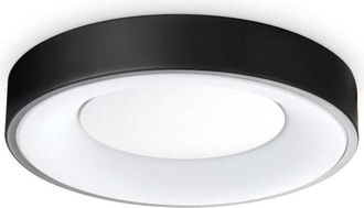Ideal Lux Planet Foco Led Integrado Semi Empotrable Negro 1550lm 3000k - Ideal Lux