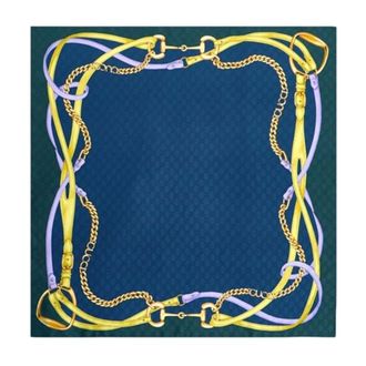 Gucci CA Shady Belts - Accessories - Mujer - Azul - ONE SIZE
