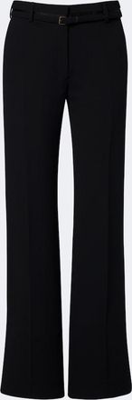Dries Van Noten Pantaloni a gamba larga con cintura