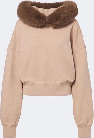 Stella McCartney Cotton jersey hoodie