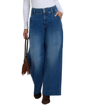 NYDJ Nydj Mona Royal Ocean Wide Leg Jean