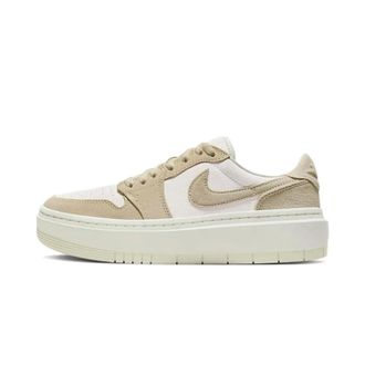Nike Jordan 1 Elevate Low - Dames - Sport - Beige - Maat: 44 EU Zijde