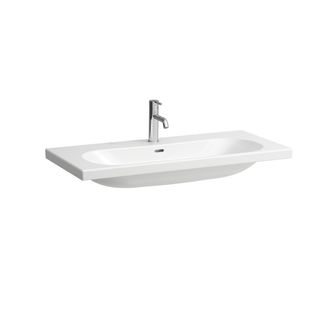 Laufen Laufen - Lua Lavabo Sobre Encimera, Sin Agujero Para Grifo, Con