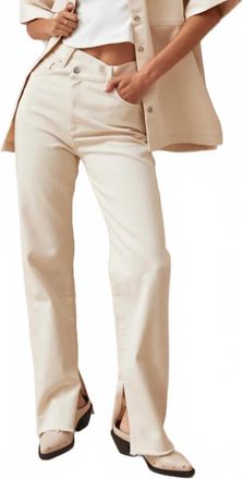 Alohas Kansas Denim Pants In White
