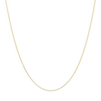 Autentica 20 Fine Polished Box Necklace