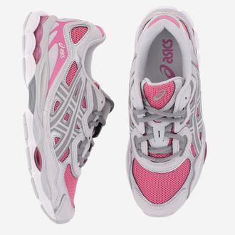 Asics Unisex Sneakers Gel-Nyc Multicolour Leather And Rubber Trainers