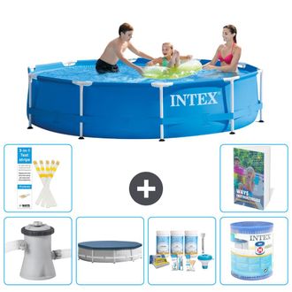 Intex Piscina Con Estructura Redonda - 305x76 Cm - 7-piezas S208
