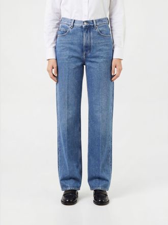 Bottega Veneta Jeans palazzo in denim di cotone