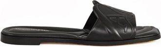 Alexander McQueen Sandalo - Dames - Sandalen - Zwart - 37 1/2 EU - Leer - Schoenen