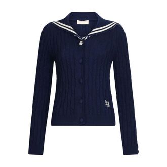 Liu Jo Dames, Truien, Blauw, Maat: S