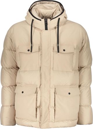 Herno Heren, Jassen, Beige, Maat: L Leer